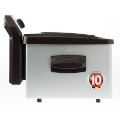 FRITEL TURBO SF Fritureapparat 2liter 1.8kW Antracit metallisk/sølv
